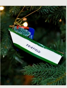 Christmas at the Burr ornament